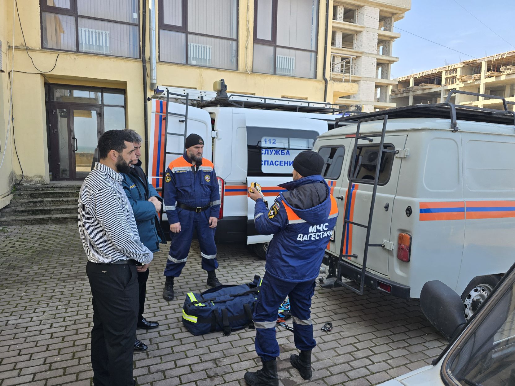 Участник специальной военной операции и программы "Доблесть Гор" Герман Кайдаев посетил Дербентское ПСП.